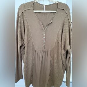 Free People Henley tunic